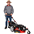 Cortador De Grama A Gasolina Kawashima 3 Rodas 7,5 HP LZG - Imagem 1