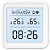 Sensor de Temperatura e Umidade WiFi, Vida Inteligente, Luz de Fundo, Higrômetro, Termômetro, Suporte Alexa, Google Home Assistant - Imagem 1