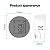 Sensor de Umidade Temperatura Interior Higrômetro Termômetro Detector Smart Life App TUYA Suporte Alexa Google Home - Imagem 2