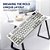 K86 Teclado Mecânico Hot-Swappable Sem Fio Bluetooth/2.4g Com Tela de Exibição e Botão Rotativo de Volume para Jogos e Trabalho - Imagem 3