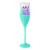Taças de Espumante/Champanhe 160ml Degradê Personalizados - Kit Com 50 - Imagem 12