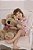 Pijama Feminino Infantil - Estampado Americano Urso Filha - Malha - Rosa - N°12 - Imagem 2