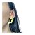 Conjunto Aro Choker e Brincos Semi Arco de Folhas Folheado a Ouro - Imagem 3
