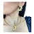Conjunto Aro Choker e Brincos Semi Arco de Folhas Folheado a Ouro - Imagem 1