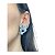 Conjunto Aro Choker e Brincos Borboleta Folheado à Prata - Imagem 4