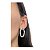 Brincos Elegance Oval Folheado à Prata - Imagem 1