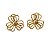 Brincos Marissol Folheado a Ouro - Imagem 3