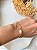 Pulseira Coração com Strass e Pérola Folheado a Ouro - Imagem 4