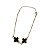 Pulseira Trevo Resinado Folheado a Ouro - Imagem 3