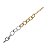 Conjunto Correntaria Colar e Pulseira Folheado a Ouro e Prata - Imagem 5