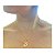 Colar Letras Folheado a Ouro - Imagem 16