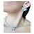 Conjunto Lótus Prateado Aro Choker e Brincos Folheado à Prata - Imagem 5