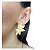 Conjunto Folhagem Aro Choker e Brincos Folheado a Ouro - Imagem 2