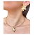 Conjunto Folhagem Aro Choker e Brincos Folheado a Ouro - Imagem 1