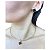 Conjunto Trevo Resinado Aro Choker e Brincos Folheado a Ouro - Imagem 1