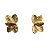 Conjunto Clássico Gold  Aro Choker e Brincos Folheado a Ouro - Imagem 5