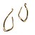 Brincos Gold Outline Folheado a Ouro - Imagem 2