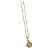 Conjunto Leque Dourado Folheado a Ouro - Imagem 4