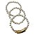 Kit com 3 Pulseiras Elegance - Imagem 2