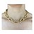 Colar Correntaria Classic Folheada a Ouro - Imagem 2