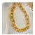 Colar Correntaria Classic Folheada a Ouro - Imagem 1