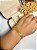 Pulseira Elos Dourados Folheado a Ouro - Imagem 2