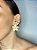 Brincos Flor Dourada Folheado a Ouro - Imagem 2