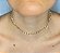 Colar Choker Nuance Folheado a Ouro - Imagem 3