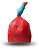 Saco de Lixo Infectante Hospitalar Vermelho 100lt - 100unid - Imagem 2