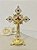 Crucifixo metal de mesa - Imagem 1