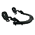 SUPORTE C/ ADAPTADOR CAPACETE FACIAL UNIVERSAL LIBUS - Imagem 1