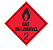 PLACA SIMBOLOGIA GAS INFLAMAVEL 2 - Imagem 1