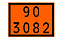 PLACA NUMEROLOGIA 90/3082 - Imagem 1