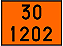PLACA NUMEROLOGIA 30/1202 - Imagem 1