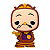 Funko Pop Cogsworth 1133 Horloge A Bela e A Fera Disney - Imagem 2
