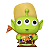 Funko Pop Russel 755 Alien Remix Pixar Disney - Imagem 2