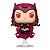Funko Pop Scarlet Witch 823 Glows Wandavision Marvel - Imagem 2