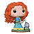 Funko Pop Merida 1022 Valente Princesa Disney - Imagem 2