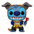 Funko Pop Stitch as Beast 1459 Stitch Fantasiado Fera Disney - Imagem 2