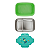 Buba Lancheira Bento Box  Zoo Dino - Imagem 6