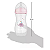 Buba Mamadeira Easy Flow Anticólica Elefante Rosa 270ml - Imagem 2