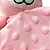 Buba Naninha Ursinho Rosa Algodão Doce Toque Macio - Imagem 3