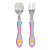 Buba Kit Talheres Animais Fun Girafinha - Imagem 3