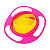 Buba Giro Bowl 360 Anti-Derramamento Rosa - Imagem 1