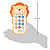 Buba Phone Bilíngue Celular Infantil Leão - Imagem 3