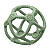 Buba Mordedor Bola Sensorial em Silicone Verde - Imagem 1