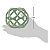 Buba Mordedor Bola Sensorial em Silicone Verde - Imagem 3