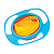 Buba Giro Bowl 360 Anti-Derramamento Azul - Imagem 1