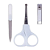Buba Kit Manicure com Cortador, Lixa e Tesoura - Branco - Imagem 2