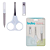 Buba Kit Manicure com Cortador, Lixa e Tesoura - Branco - Imagem 1
